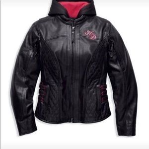 New with tags size L women’s 3 in 1 leather